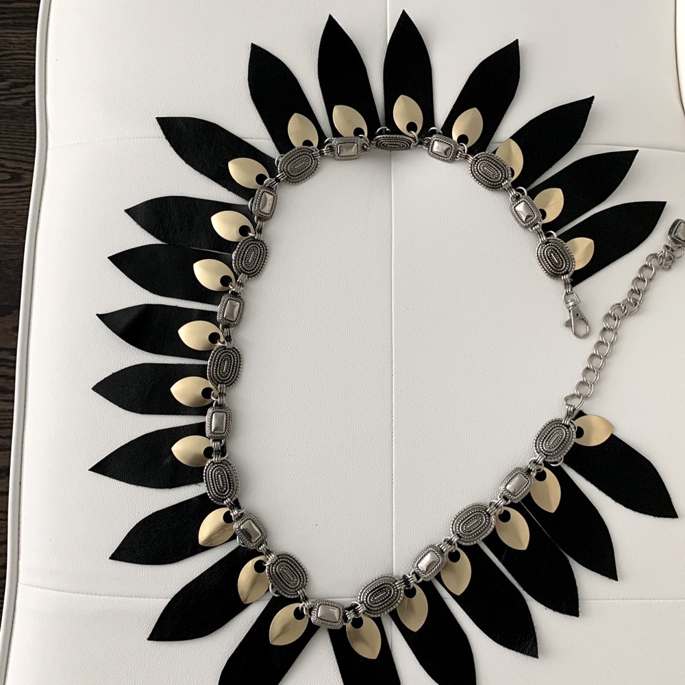 New Unique Beautiful designed Leather & Metal Belt